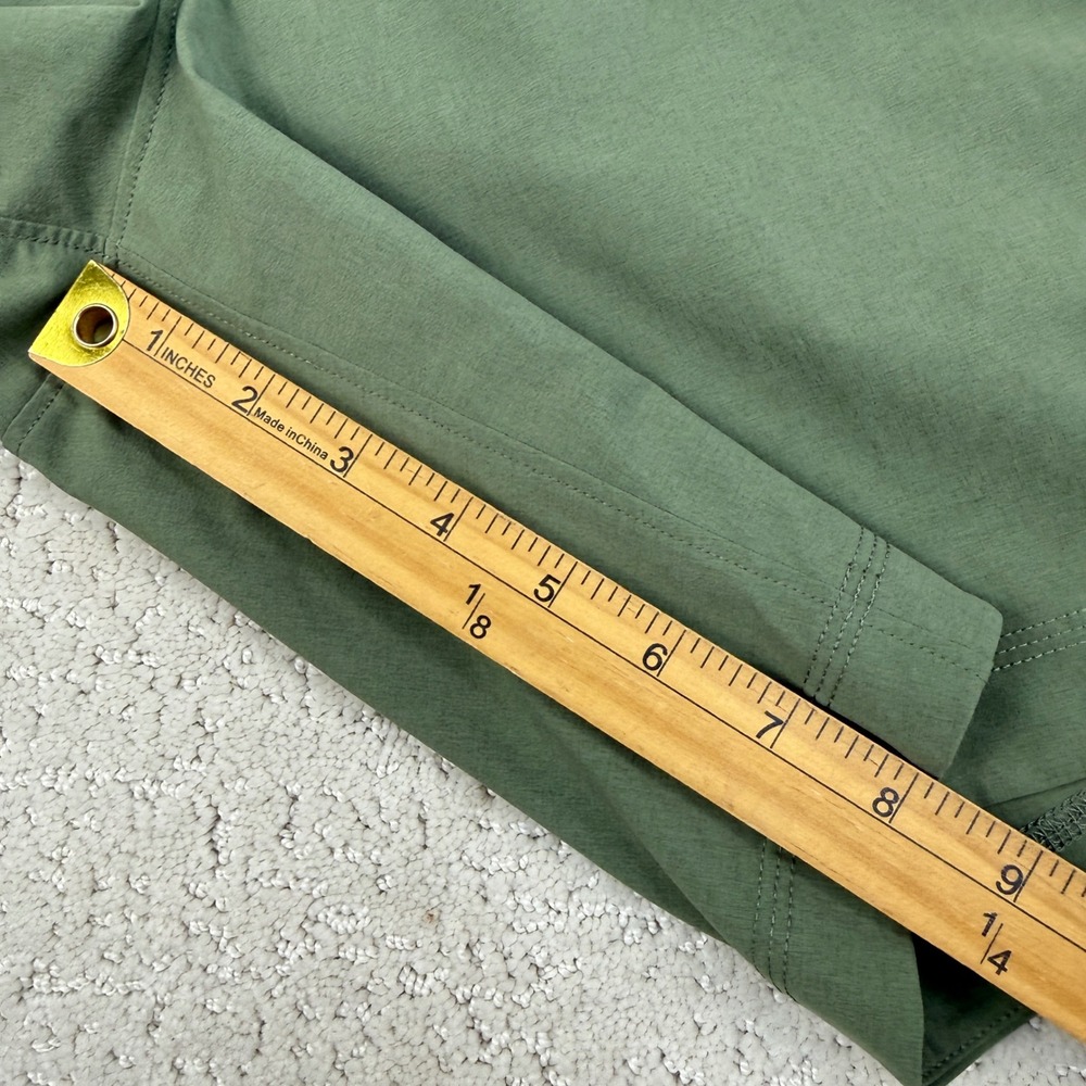 Curious Creatures Sun Dog Short Women Size S Green MTB Colorblock Zipper Pockets - Picture 4 of 9